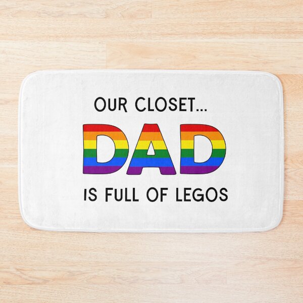 Item preview, Our Closet...is full of Legos - Gay Dad designed and sold by WigOutlet.