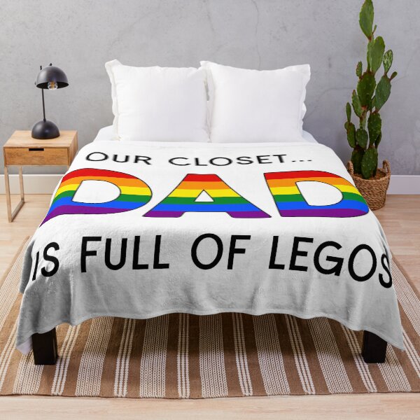 Item preview, Nuestro armario...está lleno de Legos - Papá Gay designed and sold by WigOutlet.