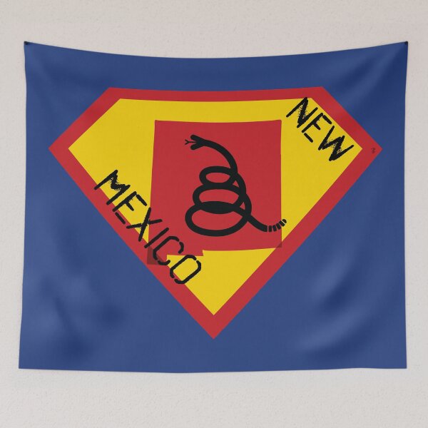Item preview, New Mexican Nuevo Mexicano SHIELD - Freedom Is The Superpower - Modern Gadsden Snake Flag - Dont Tread On Me SUPERHERO NEW MEXICO spellout design designed and sold by pelagio.