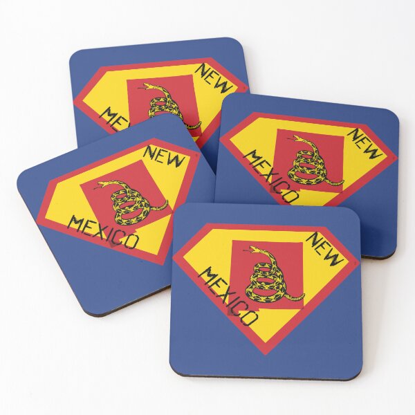 Item preview, New Mexican Nuevo Mexicano SHIELD - Freedom Is The Superpower -  Gadsden Snake Flag - Dont Tread On Me SUPERHERO NEW MEXICO spellout design designed and sold by pelagio.
