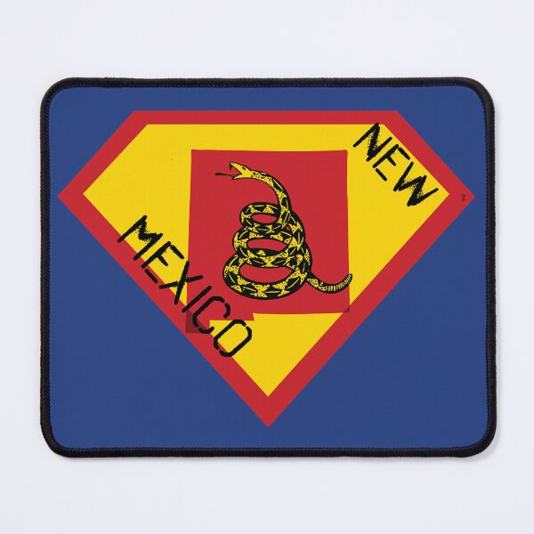 Item preview, New Mexican Nuevo Mexicano SHIELD - Freedom Is The Superpower -  Gadsden Snake Flag - Dont Tread On Me SUPERHERO NEW MEXICO spellout design designed and sold by pelagio.