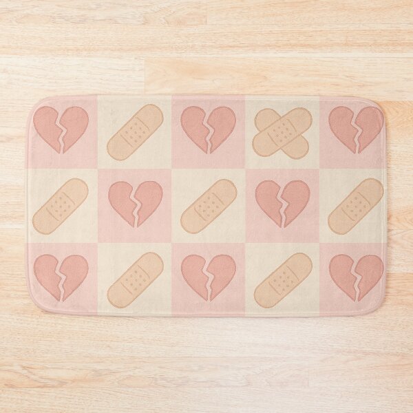 Item preview, Broken Hearts and Bandages Pastel Pattern designed and sold by Owcomm.