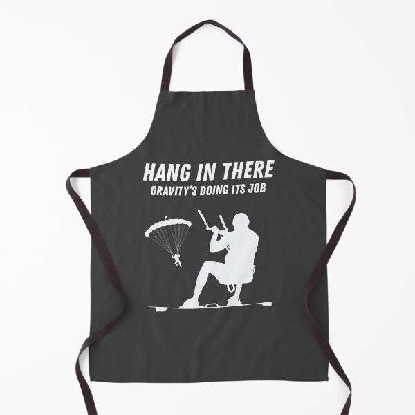 Item preview, Hang In There - Gravity’s Doing Its Job - Skydiving Extreme Sports | Funny Parachute & Kiteboarding designed and sold by Cree8if.
