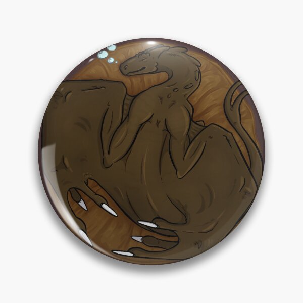 Item preview, Brown Dragon Sleeping designed and sold by DragonHolding.