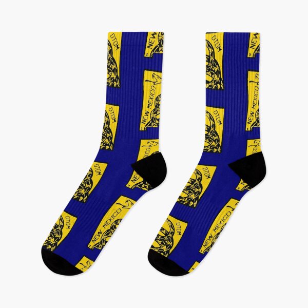 Item preview, New Mexican Nuevo Mexicano - Libertarian - Don't Tread On Me Gadsden Snake on  NEW MEXICO Map on Blue default background, #020279 DTOM = Don't Tread On Me designed and sold by pelagio.