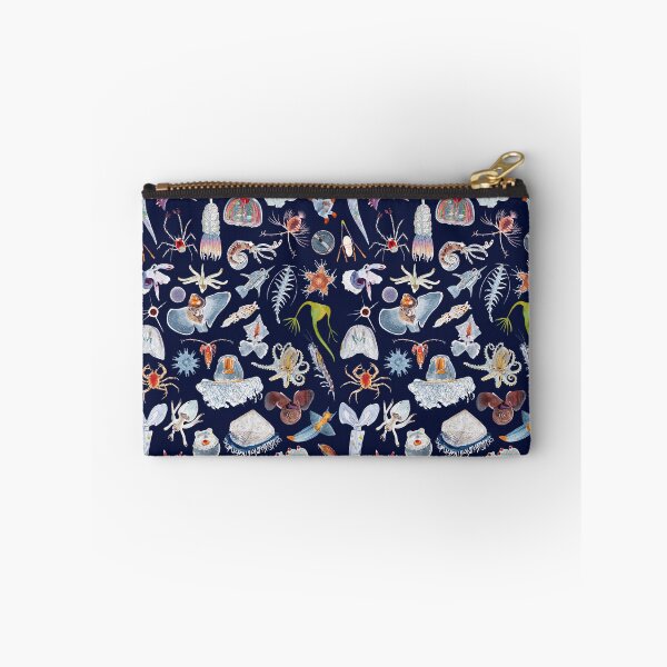 Item preview, PLANKTON POSTER-navy designed and sold by BEATRIZ ABAITUA.