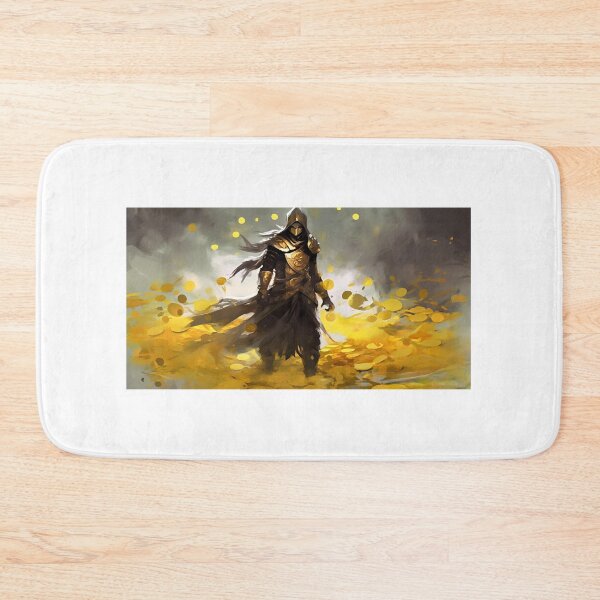 Item preview, Hooded Rogue Amid Gold Storm designed and sold by Amr Siam.