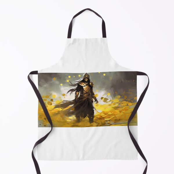 Item preview, Hooded Rogue Amid Gold Storm designed and sold by Amr Siam.