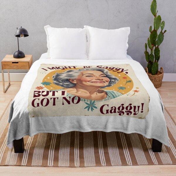 Item preview, I might be saggy, but I got no gaggy! designed and sold by NicMacTees.