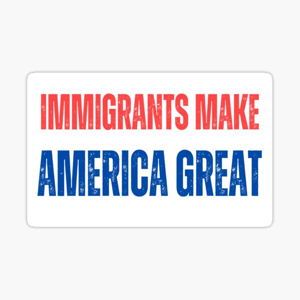 Artikel-Vorschau von Einwanderer machen Amerika groß, Anti-Trump 2025, designt und verkauft von erozzz.