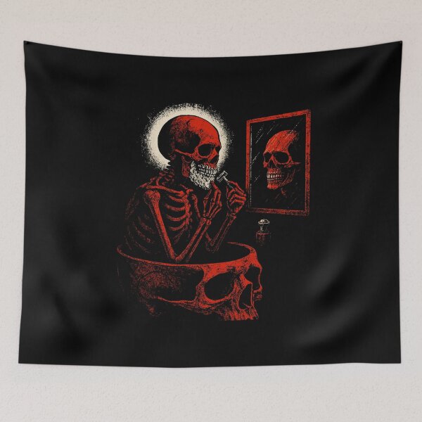 Item preview, Skeleton’s Morning Ritual designed and sold by ATOTI.
