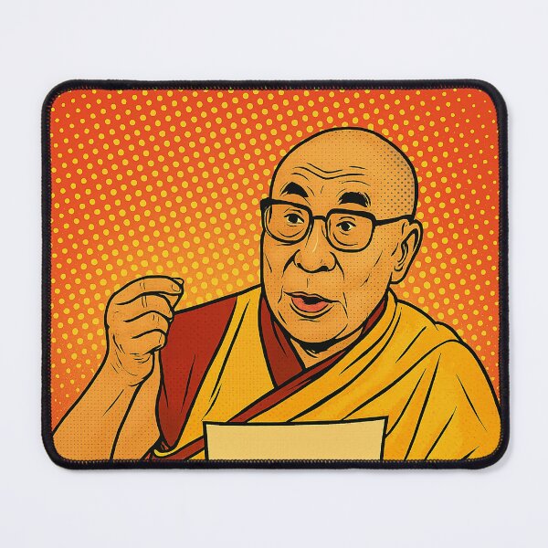 Item preview, Dalai Lama Pop Art Style designed and sold by ZipZappa.