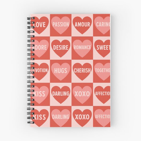 Item preview, Words of Love Hearts Pattern designed and sold by Owcomm.