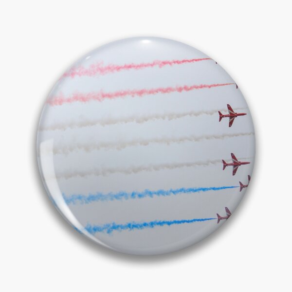 Item preview, Red Arrows colour smoke trails designed and sold by Aham Photos.