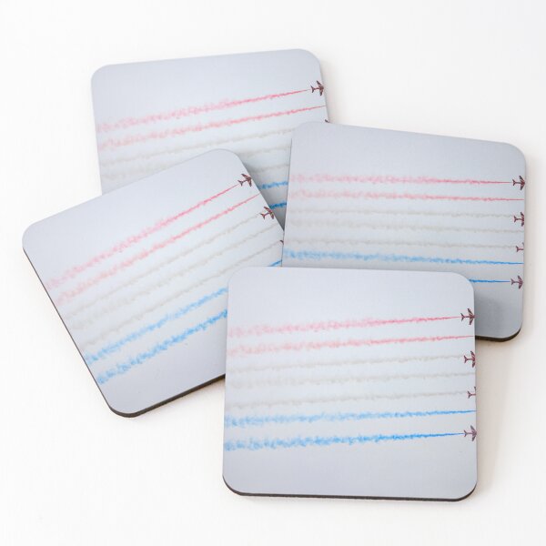 Item preview, Red Arrows colour smoke trails designed and sold by Aham Photos.