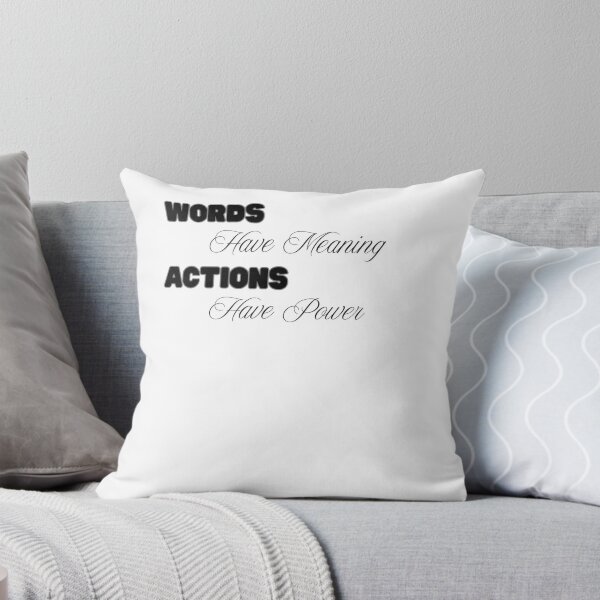 Item preview, Words Vs. Actions T-shirt designed and sold by NullandVoid117.