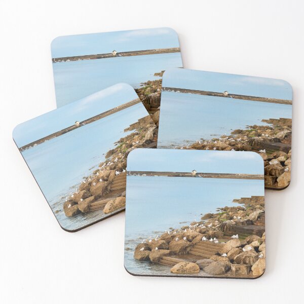 Item preview, A View Towards the Harbour at Lyme Regis designed and sold by Dorset Girl.