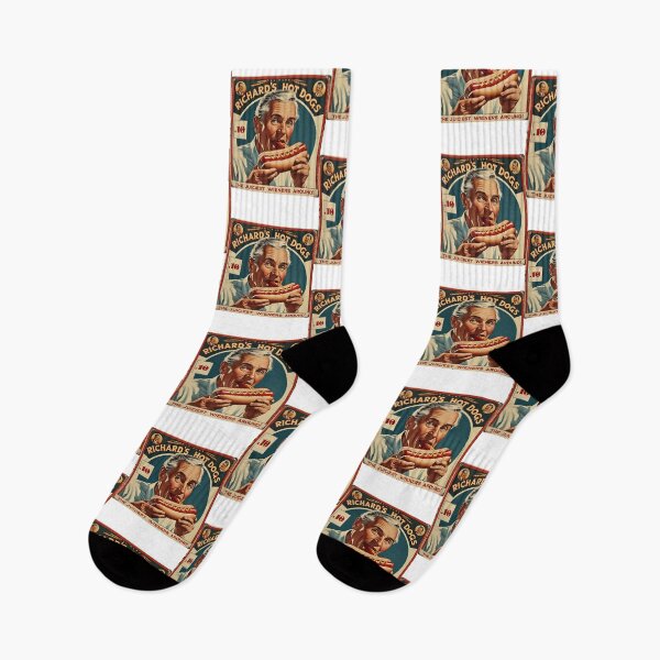 Item preview, Richard's hot dogs the juiciest wieners around! designed and sold by NicMacTees.