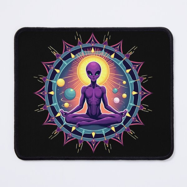 Item preview, ALIEN MEDITATING - MANDALA designed and sold by PSYNOVA.