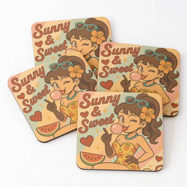 Item preview, Fun and Sweet Summer Pin-up designed and sold by JonelleTshirts.