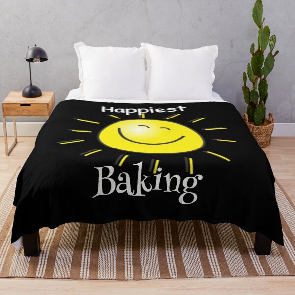 Item preview, Happiest Baking – Bright Yellow Grin Design designed and sold by RedDogStudio.