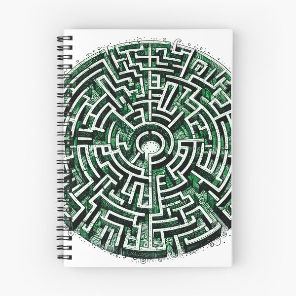 Item preview, Circular Maze designed and sold by JrSkDesign ✅ .