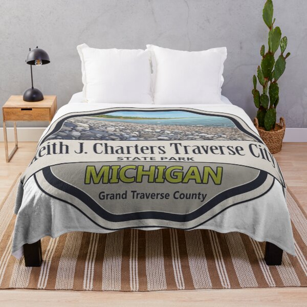Item preview, Keith J. Charters Traverse City State Park, Grand Traverse County, Michigan designed and sold by Wanderful-roads.