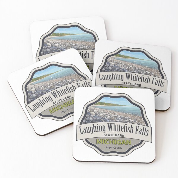 Item preview, Laughing Whitefish Falls State Park, Alger County, Michigan designed and sold by Wanderful-roads.