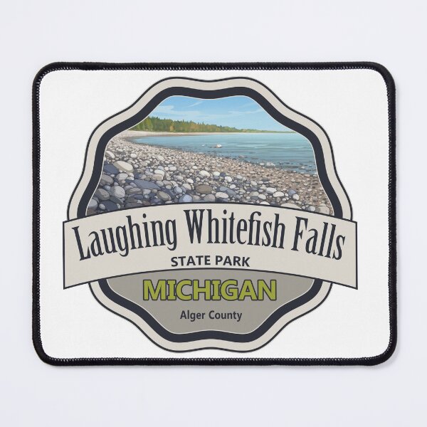 Item preview, Laughing Whitefish Falls State Park, Alger County, Michigan designed and sold by Wanderful-roads.