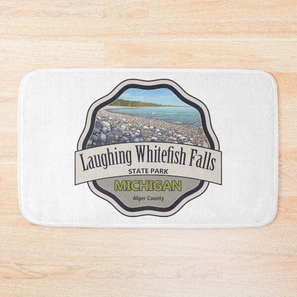 Item preview, Laughing Whitefish Falls State Park, Alger County, Michigan designed and sold by Wanderful-roads.