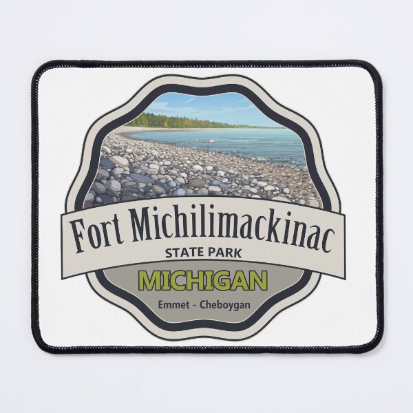 Item preview, Fort Michilimackinac State Park, Emmet - Cheboygan, Michigan designed and sold by Wanderful-roads.