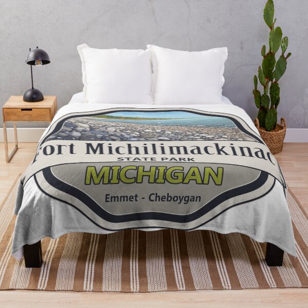 Artikelvorschau, Fort Michilimackinac State Park, Emmet – Cheboygan, Michigan entworfen und verkauft von Wanderful-roads.