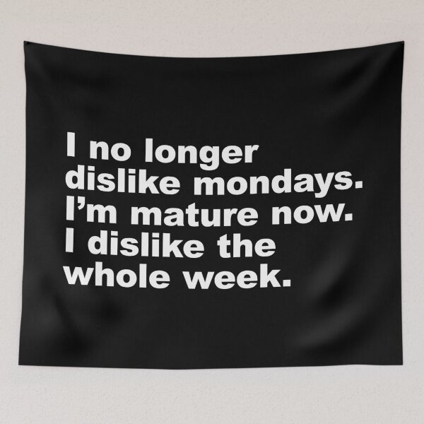Item preview, Sarcastic Weekly Woes designed and sold by SweetLog.
