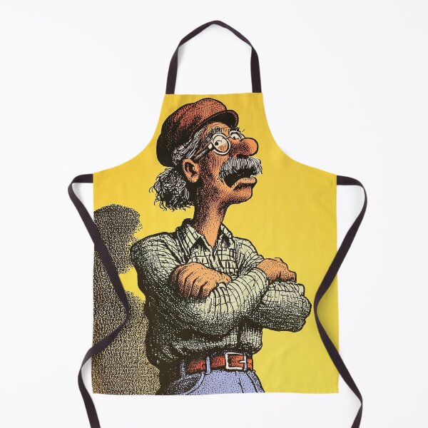 Item preview, Proud Retro Cartoon Man – R. Crumb Style designed and sold by SteadyRolling.