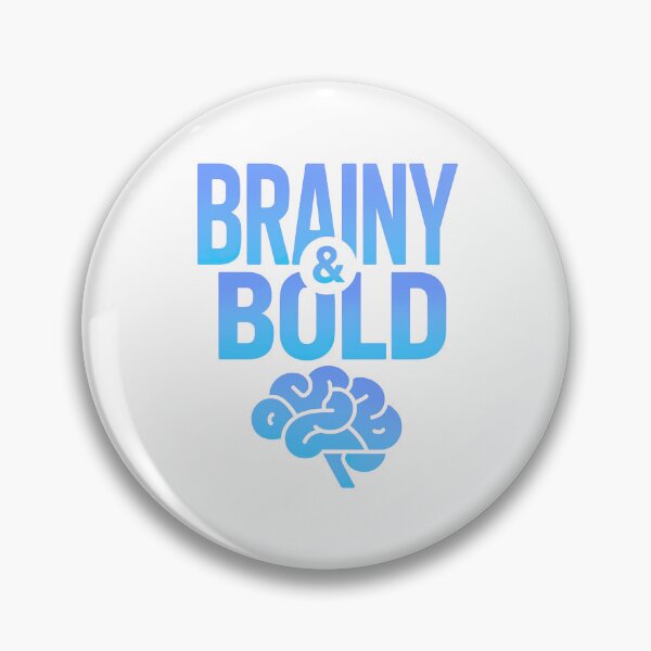 Item preview, Brainy And Bold: Empowering Typography Art designed and sold by elynne9.