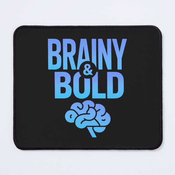 Item preview, Brainy And Bold: Empowering Typography Art designed and sold by elynne9.