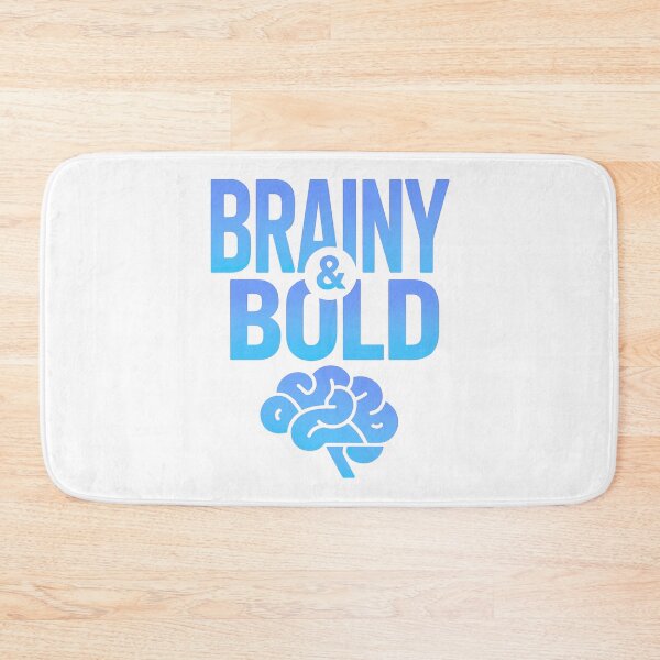 Item preview, Brainy And Bold: Empowering Typography Art designed and sold by elynne9.