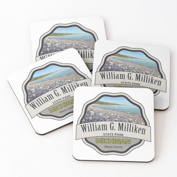 Item preview, William G. Milliken State Park and Harbor, Wayne County, Michigan designed and sold by Wanderful-roads.
