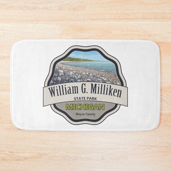 Item preview, William G. Milliken State Park and Harbor, Wayne County, Michigan designed and sold by Wanderful-roads.