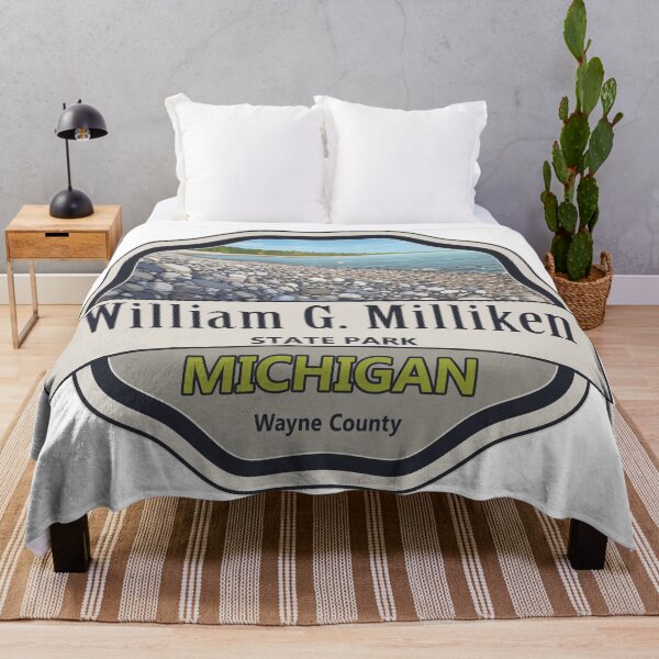 Item preview, William G. Milliken State Park and Harbor, Wayne County, Michigan designed and sold by Wanderful-roads.
