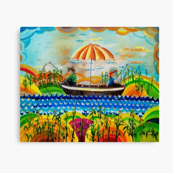 Max and Moritz and the sugar cane Canvas Print