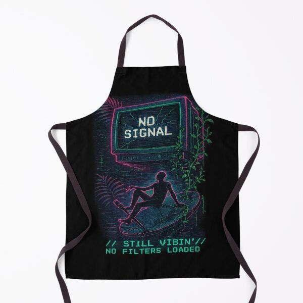Item preview, No Signal // Still Vibin’ designed and sold by POD DYNASTY | Original Print On Demand T-Shirt Graphics.