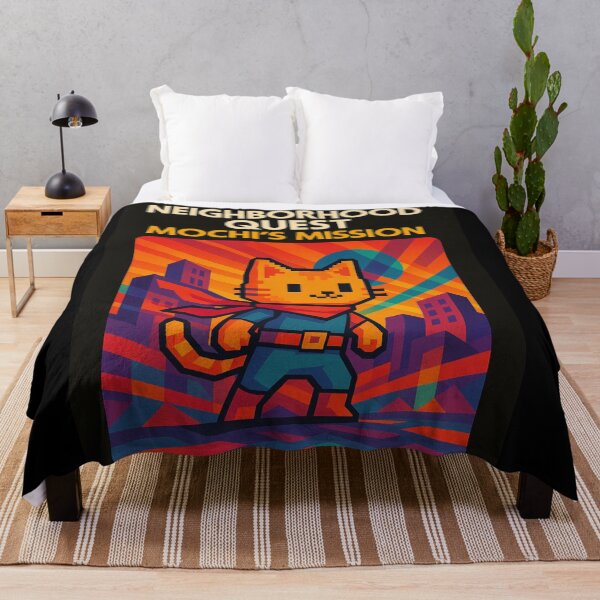 Item preview, Urban Feline Pixel Mission designed and sold by JonelleTshirts.