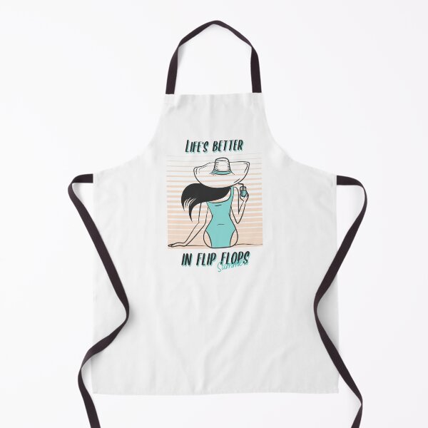 Item preview, Life's Better in Flip flops designed and sold by WTtees.