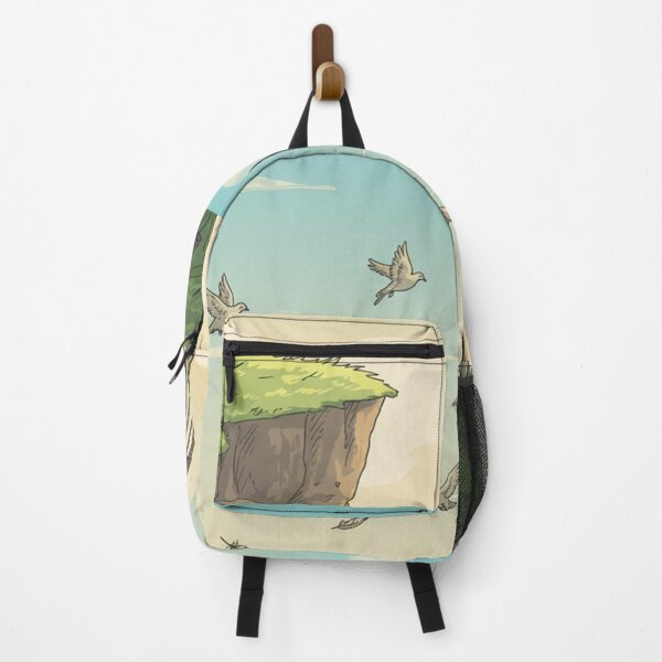 Item preview, Freedom in Motion – Illustrated Open Cage & Birds Art Print designed and sold by MikokoDesigns.