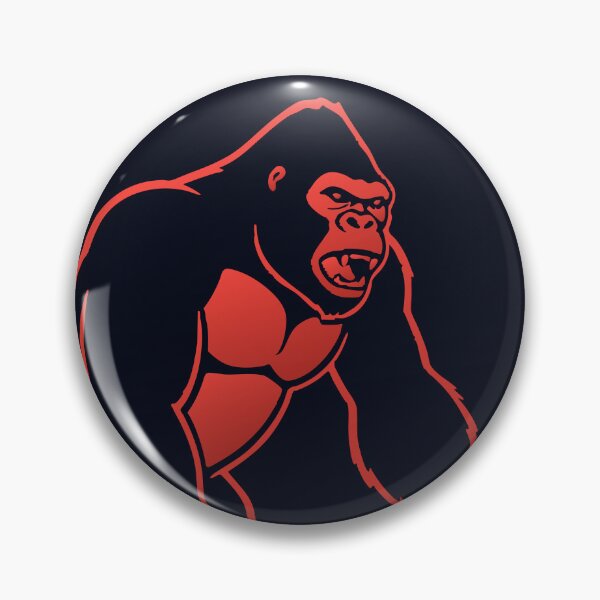 Item preview, Red King Kong on a black background designed and sold by Nazardes.