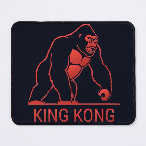 Item preview, Red King Kong on a black background designed and sold by Nazardes.
