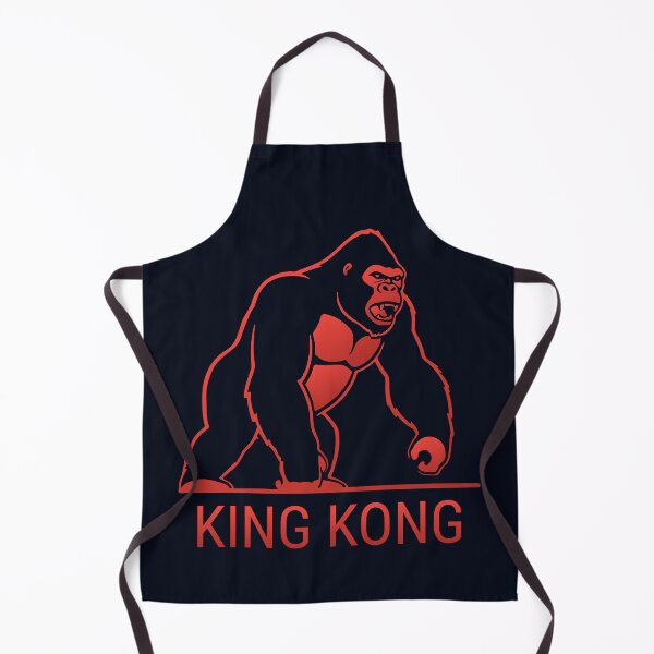 Item preview, Red King Kong on a black background designed and sold by Nazardes.