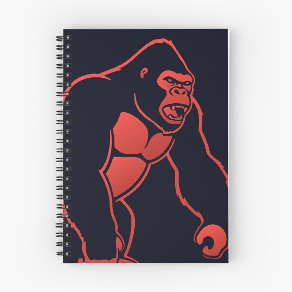 Item preview, Red King Kong on a black background designed and sold by Nazardes.