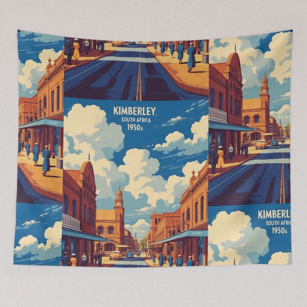 Item preview, Kimberley South Africa Vintage Travel Tourism designed and sold by TravelersGems.